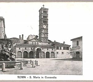 ab0066 - CARTOLINA D'EPOCA -ROMA Città : S. Maria in Cosmedin