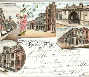 41145 - ARGENTINA - Vintage Postcard - GRUSS AUS : BUENOS AIRES - PASEO DE JULIO