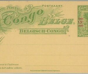 74653 - Congo Belga Belge - HISTORIA POSTAL - Entero postal H&G # 49