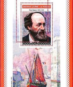 A4577 - SIERRA LEONE - ERROR MIPERF, Sonderblock: 2018, Paul Signac, Art.-Nr