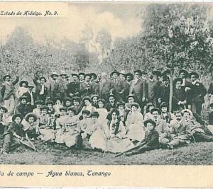 24420 - MEXICO- VINTAGE POSTCARD - AGUA BLANCA TENANGO - WOW!