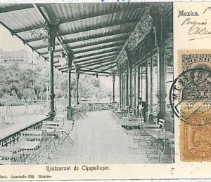 24448 - MEXICO- VINTAGE POSTCARD - CHAPULTEPEC 1904