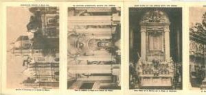 24465 - MEXICO - VINTAGE POSTCARD  - GUADALUPE: strip of 4 cards