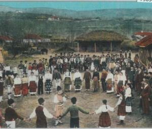 79634 -  BULGARIA  - VINTAGE  POSTCARD -  ETHNIC music