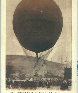 71709 - USA - Postal History - BALLOON POSTCARD The NORTH ADAM 1 sent 16.08.1908