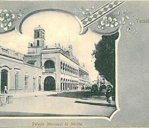 24539 -  MEXICO -  VINTAGE POSTCARD- YUCATAN: MERIDA
