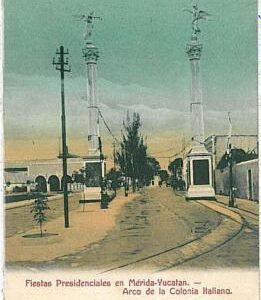 24553 -  MEXICO -  VINTAGE POSTCARD - YUCATAN: MERIDA 1906