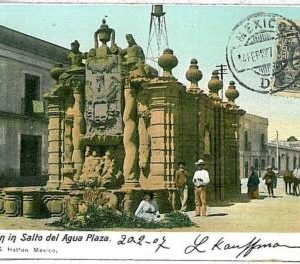 24578 - MEXICO- VINTAGE POSTCARD - Salto de Agua 1907