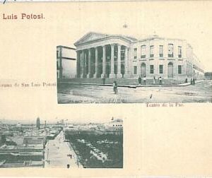24585 - MEXICO - VINTAGE POSTCARD - San Luis Potosí : TEATRO