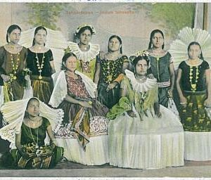 24608 - MEXICO- VINTAGE POSTCARD - TEHUANTEPEC - ETHNIC