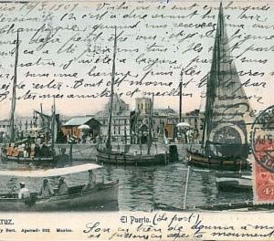 24618 -  MEXICO -  VINTAGE POSTCARD - VERACRUZ 1909