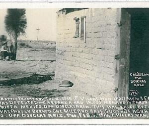 24623 - MEXICO - VINTAGE POSTCARD- Agua Prieta : WAR SCENE! REAL PHOTO