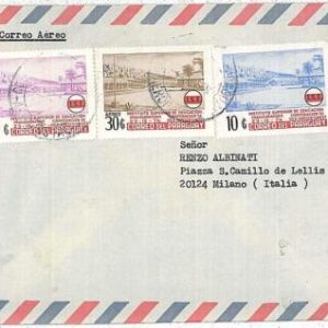 27375 - PARAGUAY  - POSTAL HISTORY: COVER to ITALY- EDUCATION  SCHOOLING