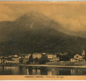 73247 - CARTOLINA d'Epoca - LECCO  provincia :  ABBADIA LARIANA