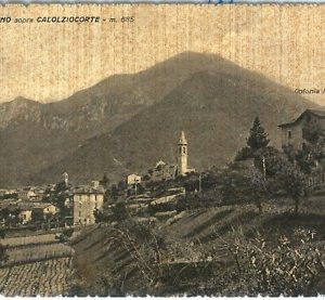 73258 - CARTOLINA d'Epoca - LECCO  provincia :  CALOLZIOCORTE Carenno  1952