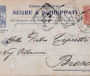 ab1985 - CARTOLINA D'EPOCA - MILANO Città : Pubblicitaria