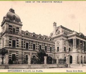 af0801 - ARGENTINA - Vintage Postcard - La Plata - Government palace