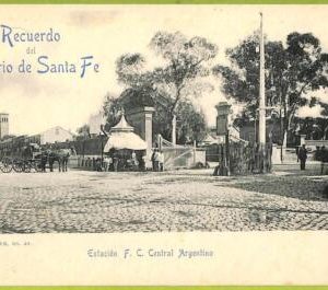 af0907 - ARGENTINA - Vintage Postcard - Rosario de Santa Fe