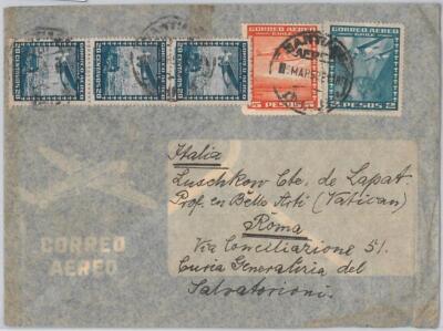 56465 - CHILE- POSTAL HISTORY: AIRMAIL COVER to ITALY 1952
