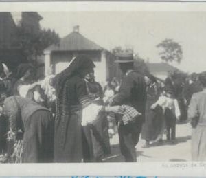 79653 -  BULGARIA  - VINTAGE  POSTCARD -    Kyustendil  MARKET  Photografic