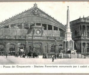 ab0033 - POSTAL VINTAGE - ROMA Ciudad: Piazza dei Cinquecento