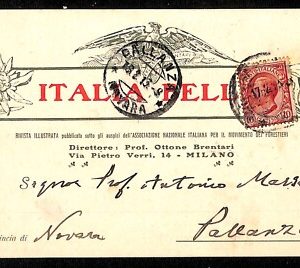 ab2161 - CARTOLINA D'EPOCA - MILANO Città : Pubblicitaria