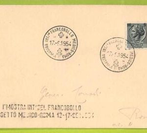 af9764 - ITALY - POSTAL HISTORY - Cover - 1954, MEDICINE Red Cross