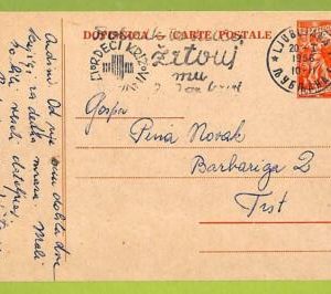 af9788 - Yugoslavia - POSTAL HISTORY - Postal Stationery Card - 1956, Red Cross