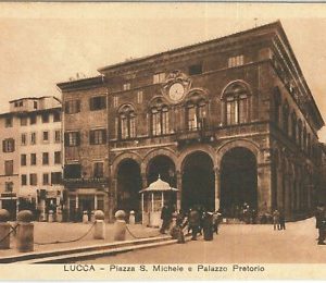 73605 - CARTOLINA d'Epoca - LUCCA  citta' -  PALAZZO PRETORIO
