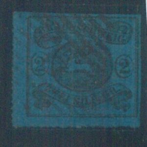 78055  -  GERMANY Braunshweig  - STAMP: Michel  #  15A very fine  USED