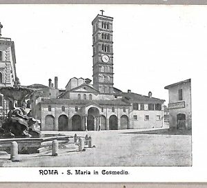 ab0368 - CARTOLINA D'EPOCA -ROMA Città : S. Maria in Cosmedin