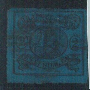 78056  -  GERMANY Braunshweig  - STAMP: Michel  #  15A very fine  USED