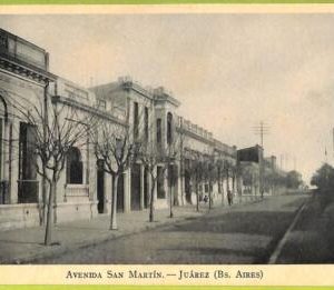 af1061 - ARGENTINA - Vintage Postcard - Juarez - Avenida San Martin