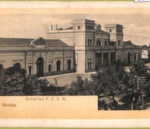 af1067 - ARGENTINA - Vintage Postcard - San Nicolas - 1915