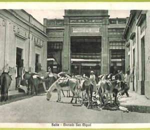 af1027 - ARGENTINA - Vintage Postcard - Salta - Mercado San Miguel