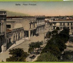 af1031 - ARGENTINA - Vintage Postcard - Salta - Plaza Principal