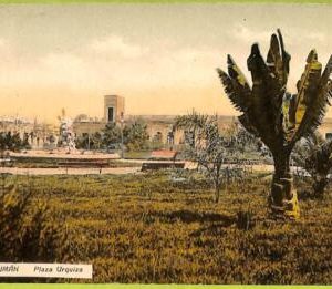af1090 - ARGENTINA - Vintage Postcard - Tucuman - Plaza Urquiza