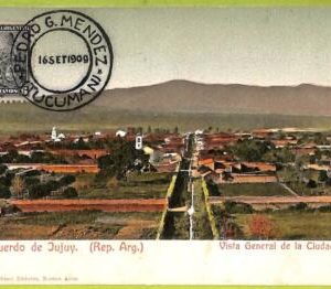 af1114 - ARGENTINA - Vintage Postcard - Jujui - Ciudad - 1909