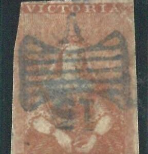 68970 - AUSTRALIA Victoria - STAMPS: SG  # 5 VERY FINELY USED - FAULTY