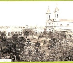 af1136 - ARGENTINA - Vintage Postcard - Zarate - Plaza Mitre
