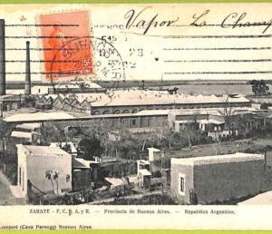 af1137 - ARGENTINA - Vintage Postcard - Zarate