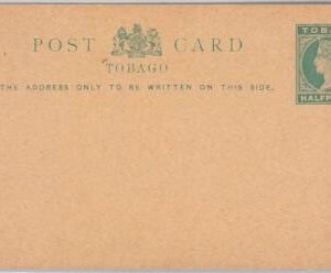 40128 - TOBAGO - POSTAL STATIONERY CARD: Higgings & Gage # 5