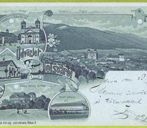 ae8402 - Ansichtskarten VINTAGE POSTCARD - HUNGARY - Üdvözlet Jolsvarol - 1900