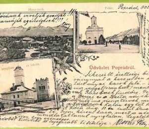 ae8409 - Ansichtskarten VINTAGE POSTCARD - HUNGARY - Popradrol - 1902
