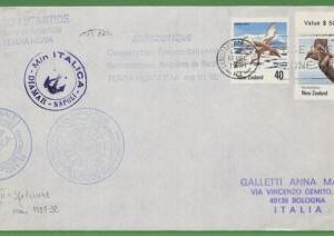 ae3458 - NEW ZEALAND - Postal History - ITALIAN  ANTARCTIC Expedition 1991