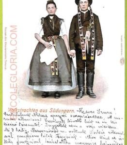 ae8218 - Ansichtskarten VINTAGE POSTCARD - HUNGARY - Costumes