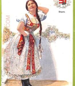 ae8217 - Ansichtskarten VINTAGE POSTCARD - HUNGARY - Costumes - 1904