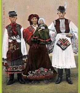 ae8223 - Ansichtskarten VINTAGE POSTCARD - HUNGARY - Ethnic - 1904, Costumes