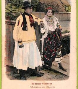 ae8224 - Ansichtskarten VINTAGE POSTCARD - HUNGARY - Ethnic -  Costumes