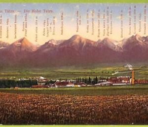 ae8232- Ansichtskarten VINTAGE POSTCARD - HUNGARY -  Magas Tatra